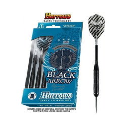 Дротики Steeltip HARROWS BLACK ARROW 3x22gr - фото