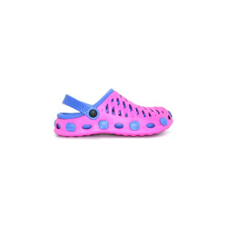 Пантолеты пляжные жен. арт. AS004  (р-р36-40 розовый-голубой (-4)) - фото