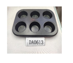 DA0613 Форма д/выпечки 26 х 18 х 2,5 см, 6 ячеек - фото