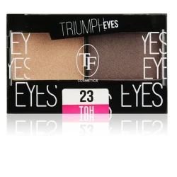 TF тени 2-цв. Triumph Eyes 23 золотистый беж и сепия 4,5 гр - фото