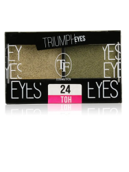 TF тени 2-цв. Triumph Eyes 24 золотая маслина и зеленый тростник 4,5 г - фото