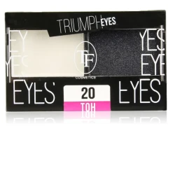 TF тени 2-цв. Triumph Eyes 20 белый и черный 4,5 гр хит - фото