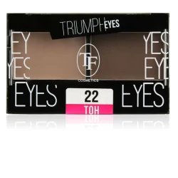 TF тени 2-цв. Triumph Eyes 22 бежевый и ореховый 4,5 гр - фото