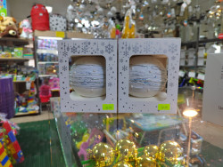 Шар стекл. декор.-100 в31 8Ш0063 - фото