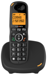 Бесшнуровой телефонный аппарат teXet TX-D8905A черный - фото