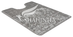 Коврик туалета SHAHINTEX VINTAGE SH V001 60*80 серый 50, арт. 897008 - фото