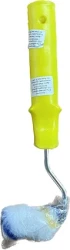 Валик полиакрил  60 мм АДМИРАЛ COLORS  (желтая ручка) бюгель 6мм, ворс - фото