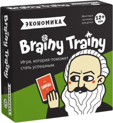 Игра-головоломка BRAINY TRAINY УМ267 Финансовая грамотность (Экономика - фото