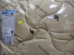 893ТВ Одеяло Евро 200х215 тик/верблюд - фото