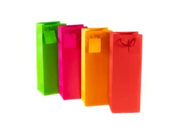 ПАКЕТ ПОД. Д/БУТЫЛКИ бум. 12,5*34,5*9 см (арт. DSZD1313-1) - фото