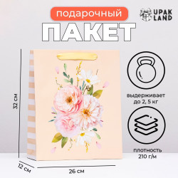 ПАКЕТ Д/ПОДАРКА бум. лам. 