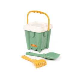 Н-р №691: ведро-замок большое №2, ситечко-крепость большое, лопатка № - фото