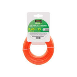 Леска ф 2.4 мм х 15 м шестигр. сеч. STARTUL GARDEN, арт.ST6050-24 - фото