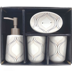 Набор д/ванной из фарфора Арт.21-199 - фото