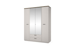 Н-р меб.  VINATI, Шкаф 4DG2S Z. ПЕРСИДСКИЙ ЖЕМЧУГ/ АМАРОК - фото