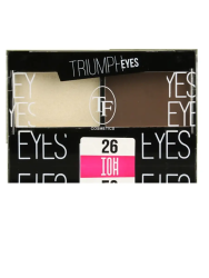 TF тени 2-цв. Triumph Eyes 26 экрю и коричневый 4,5 гр - фото