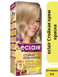 тон 9.0 СОЛНЕЧНЫЙ ПЛЯЖ Крем-краска д/волос с OMEGA 9  