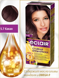 тон 5.7 КАКАО Крем-краска д/волос с OMEGA 9  