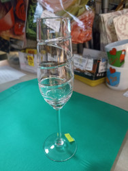 8560, Н-р бокалов д.шампанского, 1000/96, 160 г,ХР - фото