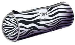 ПТ-221 Пенал тубус на молнии, печать на ткани 205/65 (10) (ПТ-221, ZEB - фото