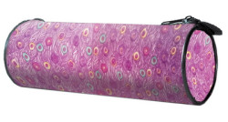 ПТ-01 Пенал-тубус на молнии, малый, ткань 210/65 (100) (ПТ-01, УЗОРЫ с - фото