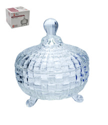 Сахарница (12,5*10,5 см) (95037) стекло - фото