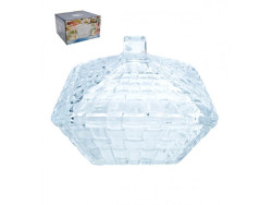 Конфетница (11,5*9,5 см) (82375) стекло - фото