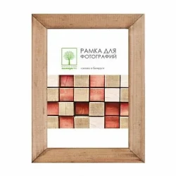 Рамка дер.со стеклом 10х15 (орех), арт. Д18К/4265 - фото