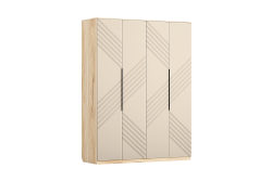 Шкаф Р 395.01 (Манговое дерево + Пудра) - фото