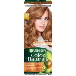 Garnier Color Naturals крем-краска 7.34 Янтарь стойкая - фото