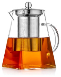 ЧАЙНИК ЗАВАР.стекл. с мет. фильтром 750 мл (арт. 321208-750) - фото