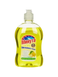 Минута ср-во д/мытья посуды 500г лимон - фото