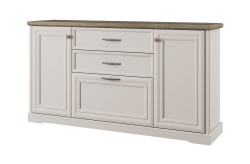 Н-р меб. TOSCANA NEW, Тумба 3D2S-1 ПЕРСИДСКИЙ ЖЕМЧУГ/КАНЬОН - фото