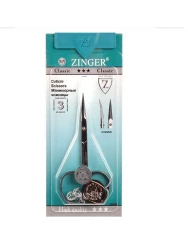 Zinger ножницы универсал изогнутые мат В-131-FD-SH IS - фото