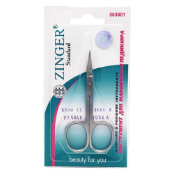 Zinger Standart ножницы д/ногтей изогнутые В-113-S - фото