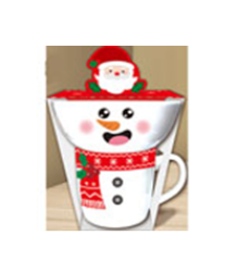 Н-р подарочный (кружка, салатница) из фарф. Арт. WD002 - фото