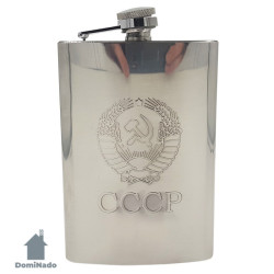 Фляжка из коррозионно-стойкой стали Арт.LG-9A - фото