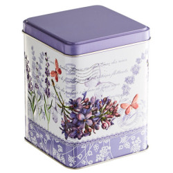 Банка жестяная Лаванда П87*87h114v086-01471 - фото