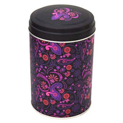 Банка жестяная Бута (Лиловая) Ц99h145v110-00703 - фото