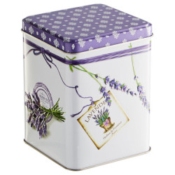 Банка жестяная Лаванда 1 П87*87h114v086-01472 - фото