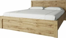 Н-р мебели д/общ комнаты DOORSET, Кровать 120 (II). Цвет ДУБ НАВАРРА - фото