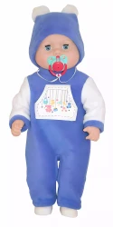 Кукла Витенька 10 с пустышкой озвуч. (инд.кор.) арт.22 - 06.6 ш.к. - фото