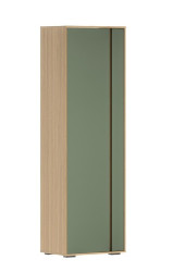 Шкаф д/одежды Р37.02 (Французкая ель 549+олива темная 693) - фото