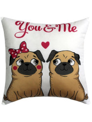 Подушка дек. FANTASY. YOU AND ME. 33x33  Арт. 08-804 - фото