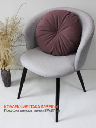 Подушка дек. ITAKA IMPERIAL. 37x37 розово-корич. Арт. 53-583 - фото