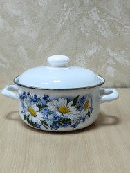 С-1510 АП2/4 Кастрюля 2,0 л Ромашковое поле - фото