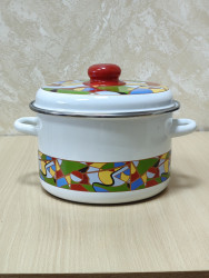 01-Б1612/6-Праванс Кастрюля 3л. (2-403/6) - фото