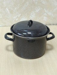 С-1612 А/РкЭ Кастрюля 3,0 л коричневый рябчик - фото