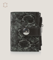 портмоне нк 6025 25с1920к45 1с ЗЕЛЕН/ЧЕРНЫЙ - фото