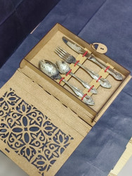 Столовый набор 4 пр.СТ-4 ДПС из нерж.стали - фото